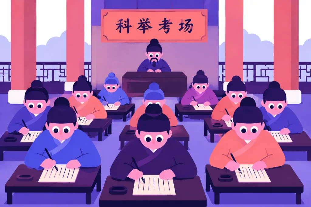 Death by meritocracy has earlier forms — the imperial examination system also promised open talent selection while concentrating power.