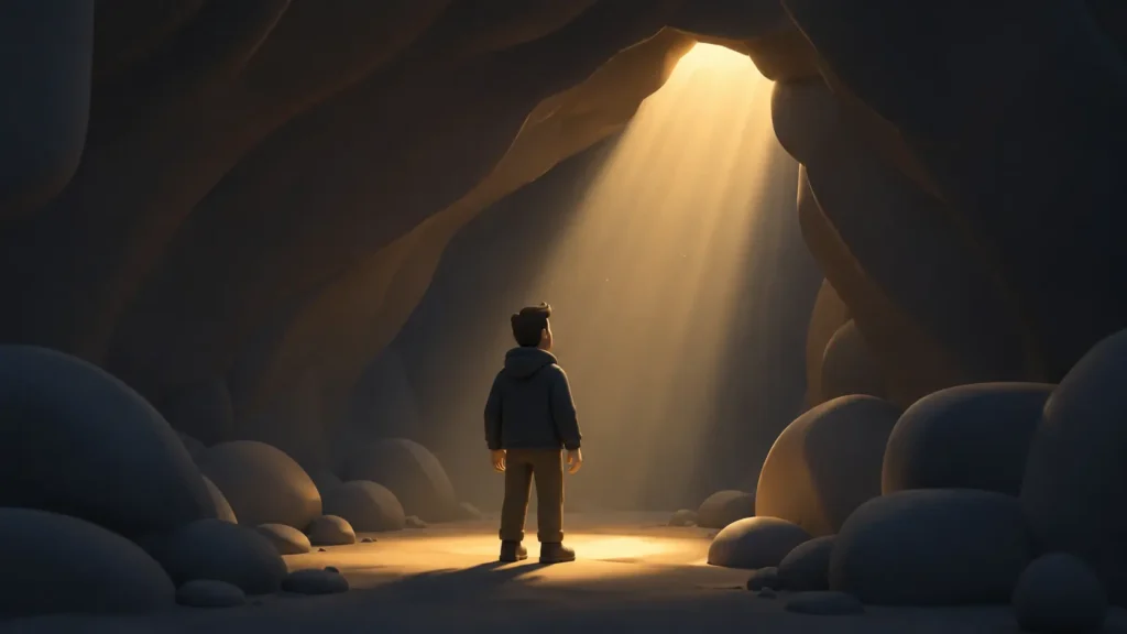 Dawn of the human imagination shown in the effort to paint deep inside dark caves
