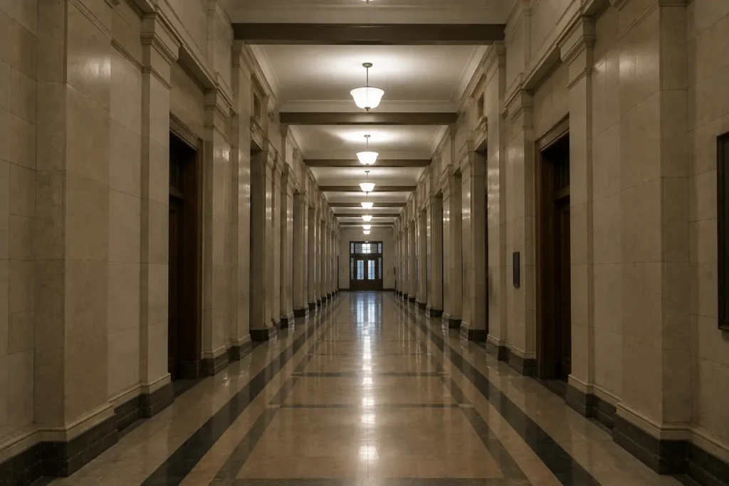 How evil triumphs when influence shifts from transparent institutions to opaque networks